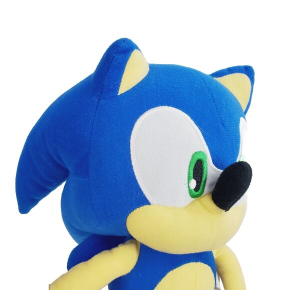Sonic The Hedgehog Sega Plush Boy's 12" Blue Stuffed Animal Toy Factory Gaming - Picture 7 of 8